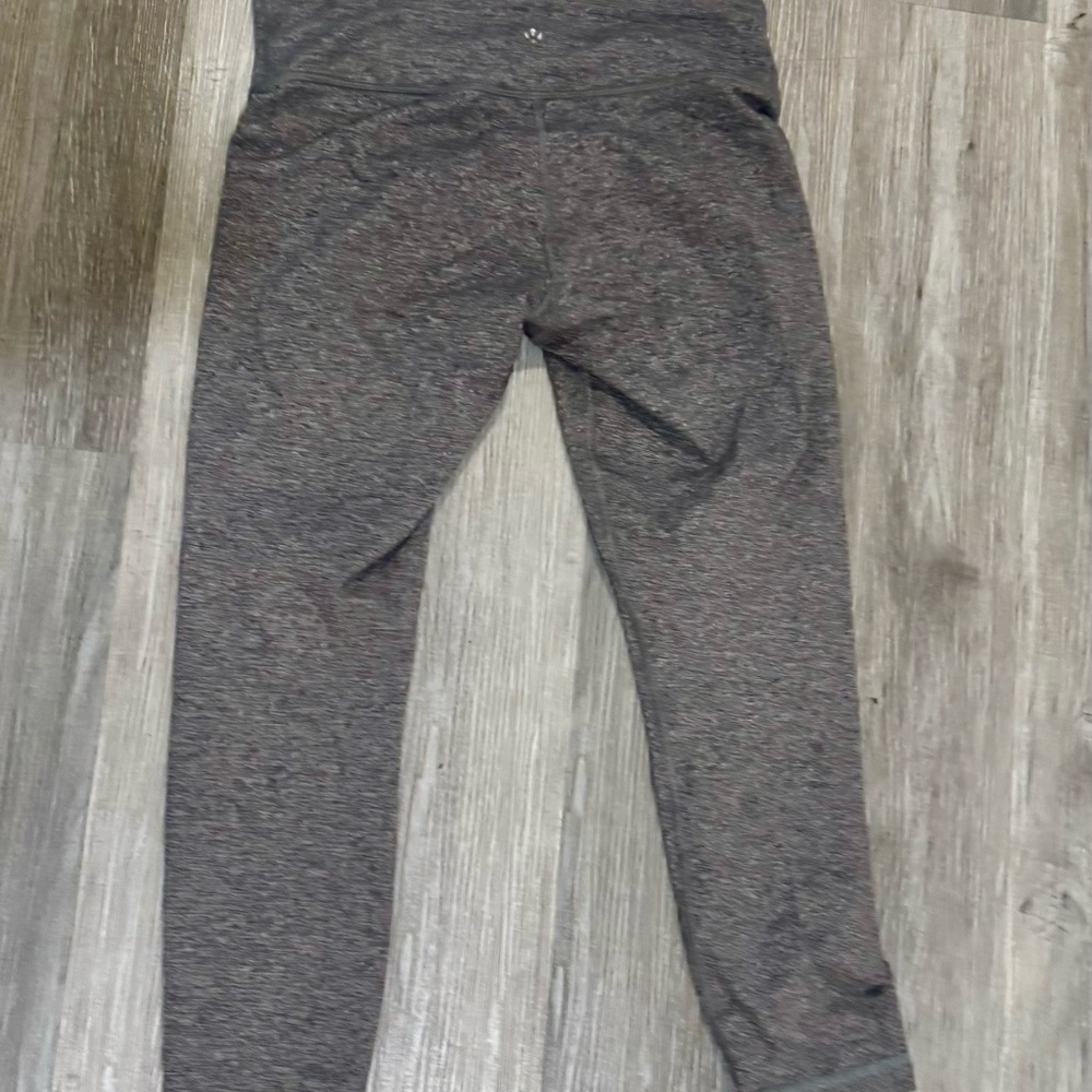 Lululemon Athletica Charcoal Leggings